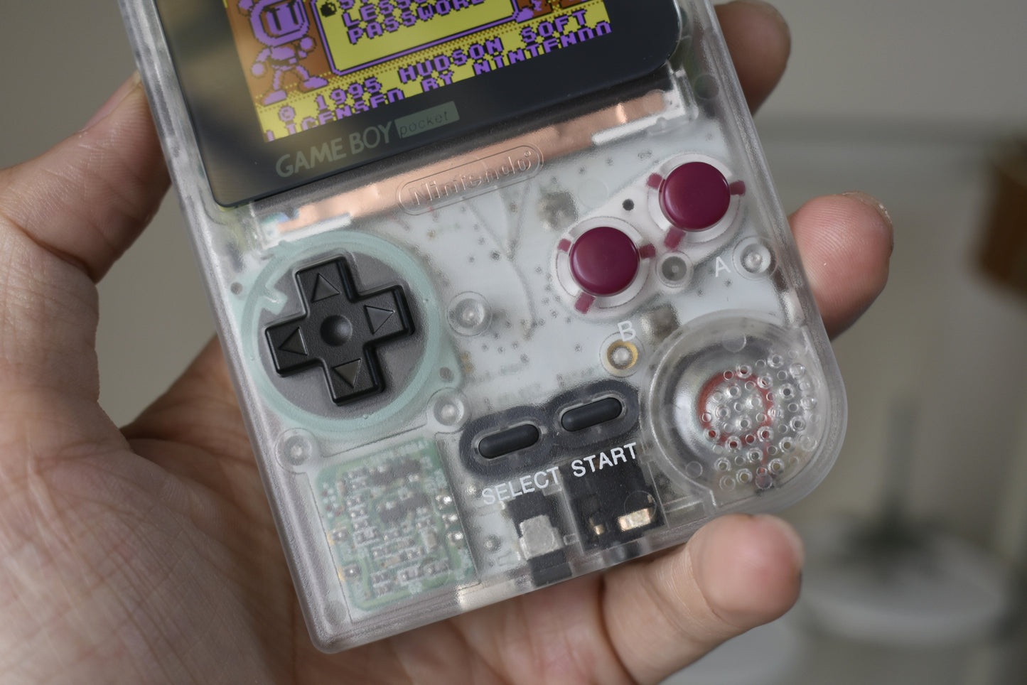Game Boy Pocket IPS OSD Mod Nintendo GBP Plus Extra Mods Clear Shell Classic