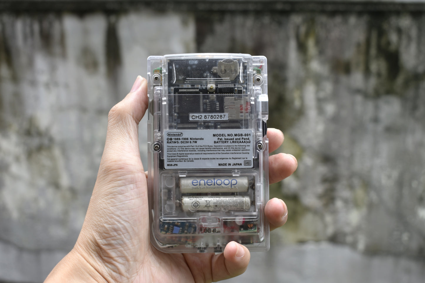 Game Boy Pocket IPS OSD Mod Nintendo GBP Plus Extra Mods Clear Shell Classic