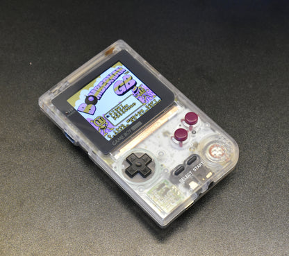 Game Boy Pocket IPS OSD Mod Nintendo GBP Plus Extra Mods Clear Shell Classic