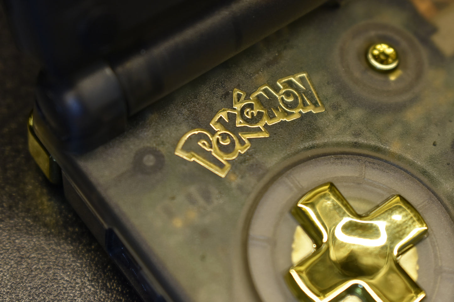 Backlit IPS GBAsp Mod Nintendo GameBoy Advance SP Pokemon Edition
