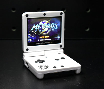 Backlit IPS GBAsp Mod Nintendo GameBoy Advance SP Metroid Fusion