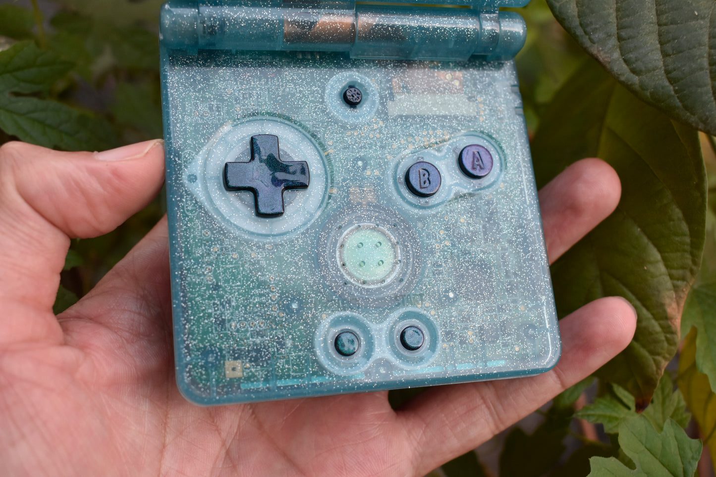 Backlit IPS GBAsp Mod Nintendo GameBoy Advance SP The Crystal