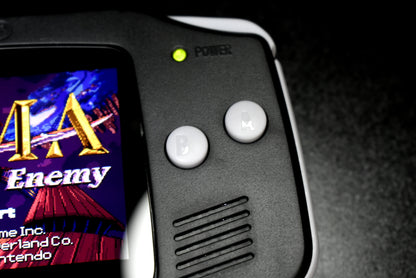 Extra Mods And IPS Backlit LCD GBA Mod Nintendo GameBoy Advance Black Shell Gray Buttons
